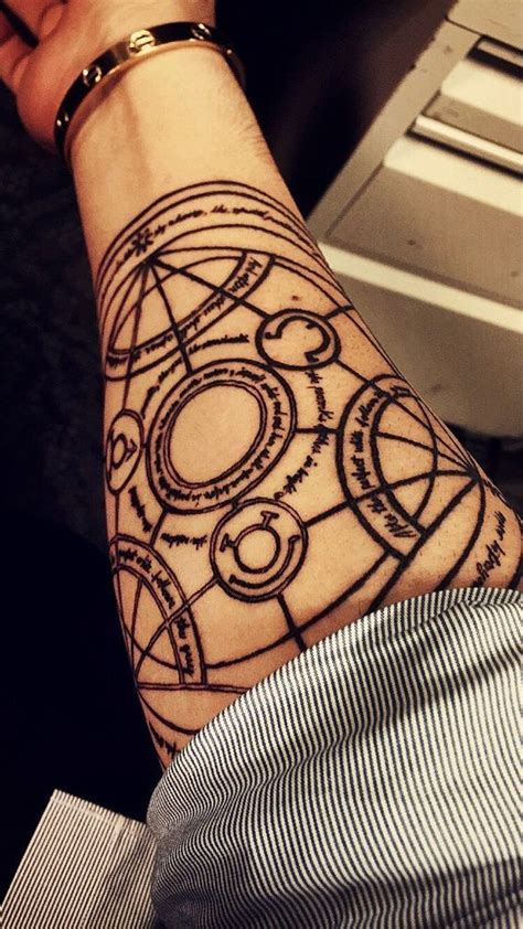 Magic circle tattooo
